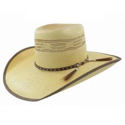 Brick Crown Bangora Cowboy Hat By Stone Hats