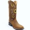 Abolengo Sunflower Square Toe Cowgirl Boots 🌼 WOMENS