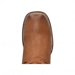 Quincy Boots Quincy Red Rose Cowgirl Square Toe Boots - Honey WOMENS