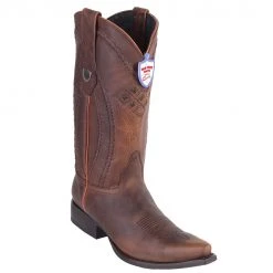 Wild West Boots Men's Classic Snip Toe Western Boots