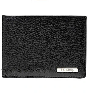 Cuadra Men's Deer Wallet - Black Cuadra Men's Deer Wallet - Black