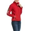 Ariat WOMENS Women's Classic New Team Soft Shell Mexico Jacket Red