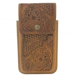 Tombstone Leather Tooled Floral Cell Phone Case ACCESSORIES