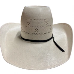 American Hat Company Diamond Vented Crown Cowboy Straw Hat