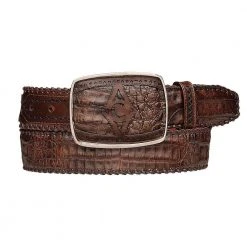 Cuadra Men's Caiman Belts
