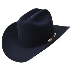 Serratelli Hat Company Black 100x Beaver Felt Hat