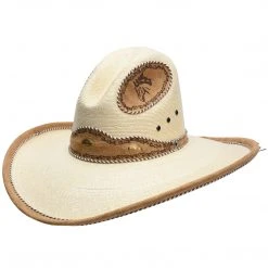 Gus Sahuayo Palm Straw Cowboy Hat By Stone Hats