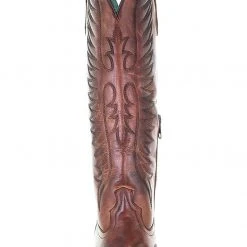WOMENS Corral Women's Cognac Embroidery Western Tall Boot