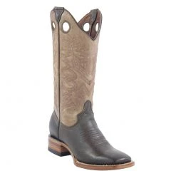 WOMENS White Diamonds Boots Women's Brown Wide Square Toe Boots