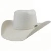 Cowboy Hats Cuernos Chuecos 10x White Grizzly Brick Crown Cowboy Hat